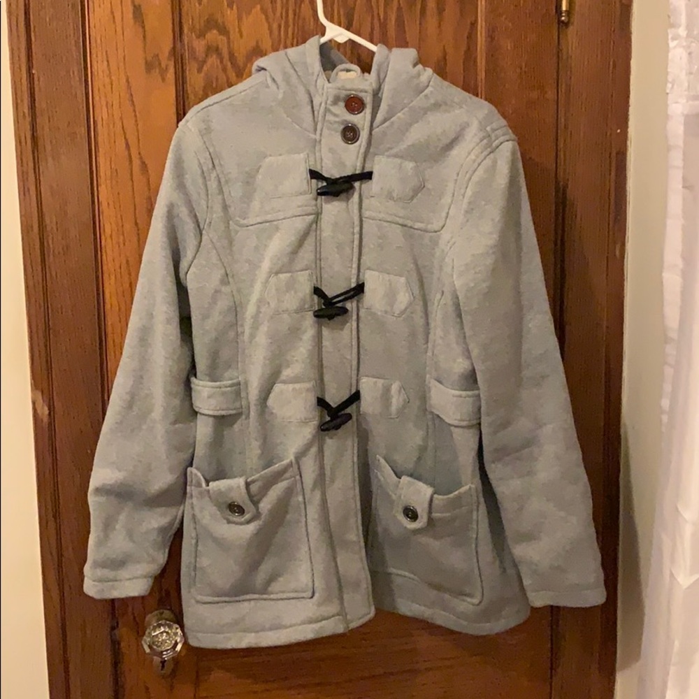 Grey fall jacket